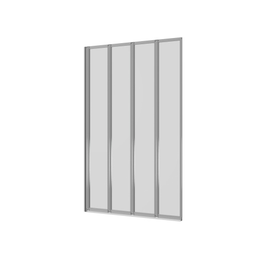 Душевая шторка на ванну Ambassador Bath Screens 16041110R 90х140 стекло прозрачное профиль хром глянцевый ориентация правая